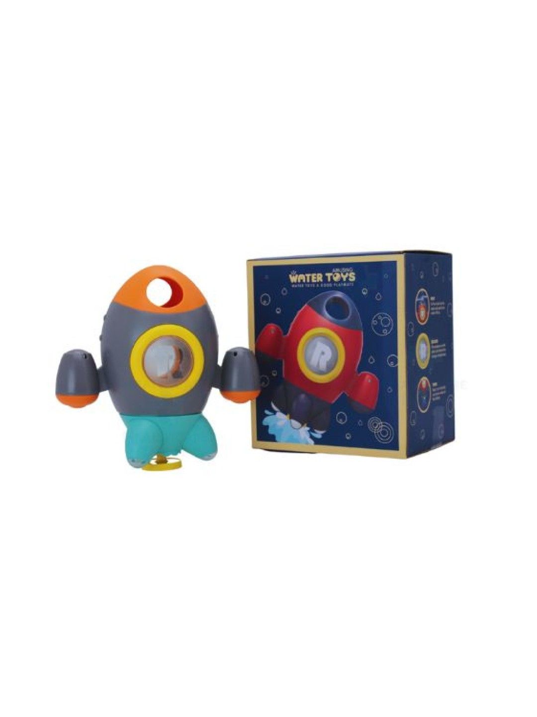 Healthcare Depot Rotating Rocket Shower Toy (No Color- Image 4)