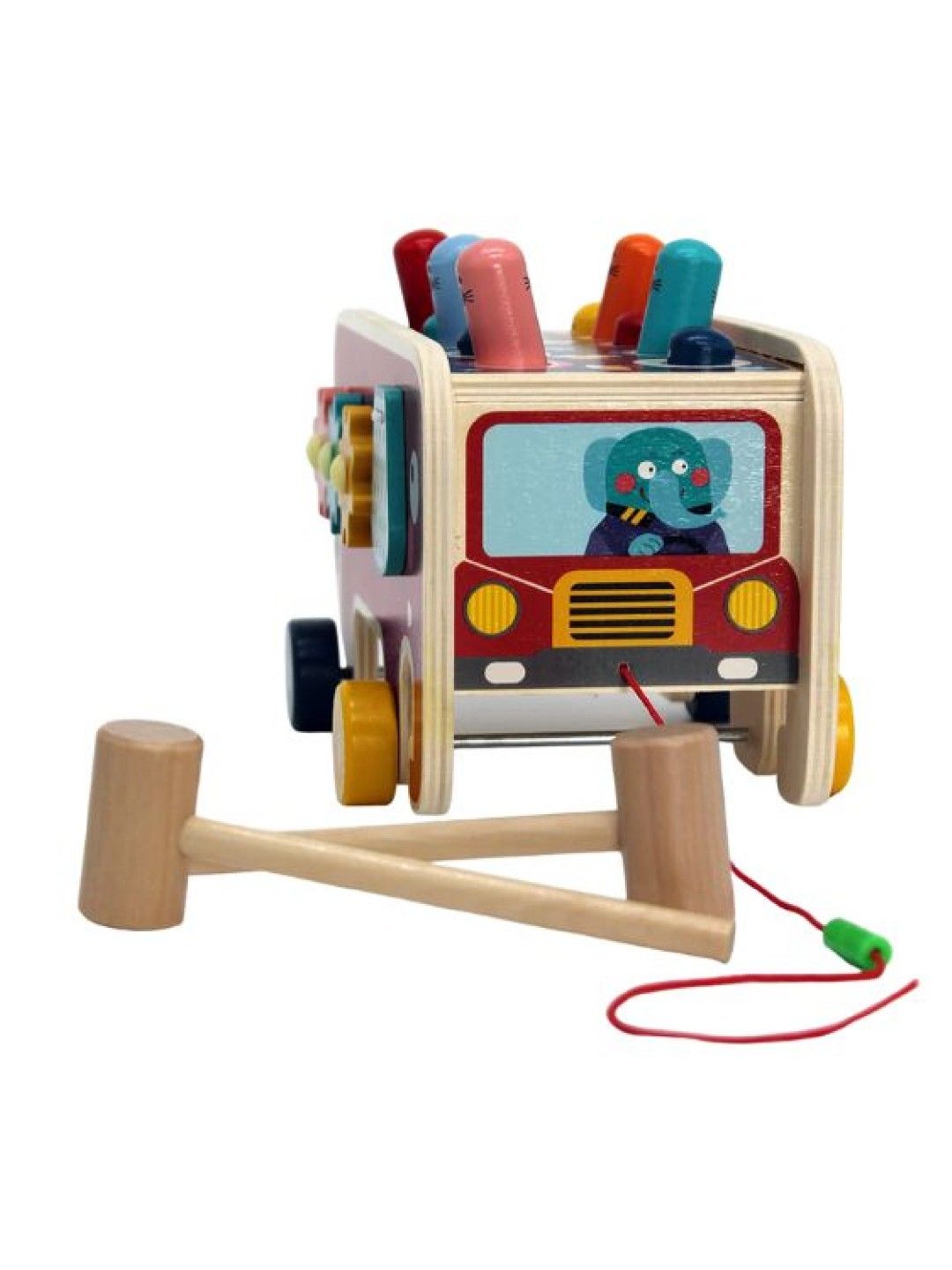 Healthcare Depot Wooden Elephant Pull Vehicle (No Color- Image 1)