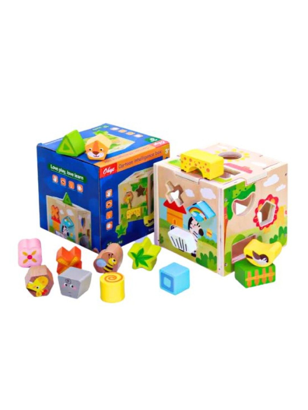 Healthcare Depot Animal Shape Sorter Wooden Box (No Color- Image 3)