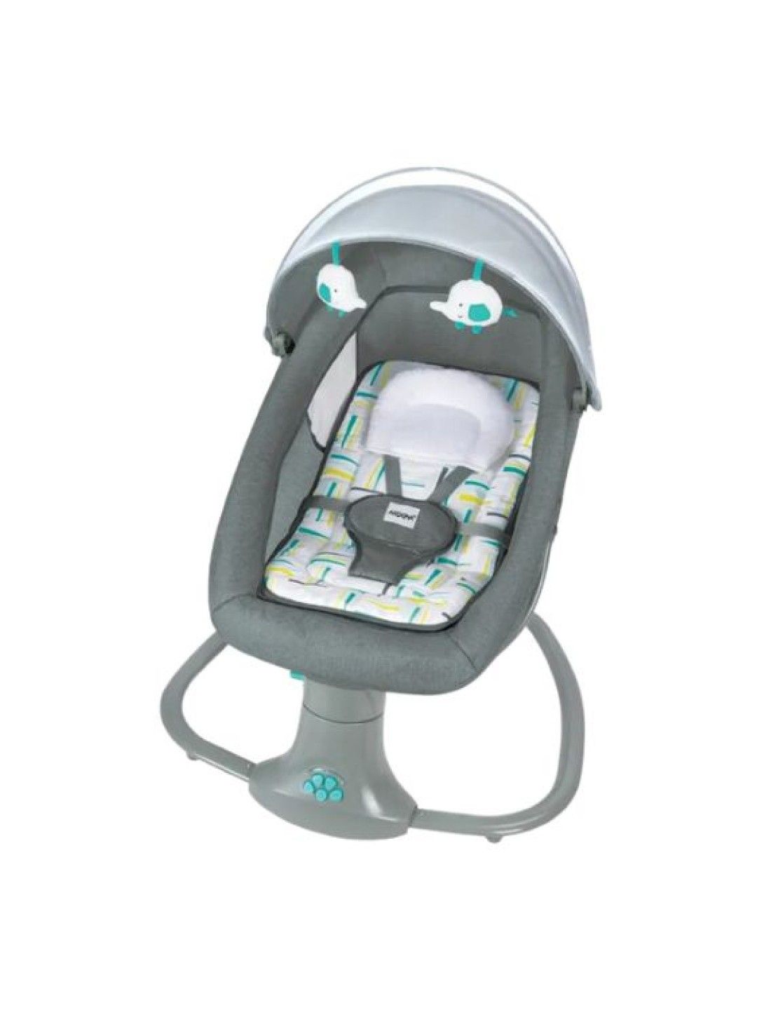 Akeeva Newborn to Toddler Reclinable Automatic Snoozer Swing (SNUGGLI)