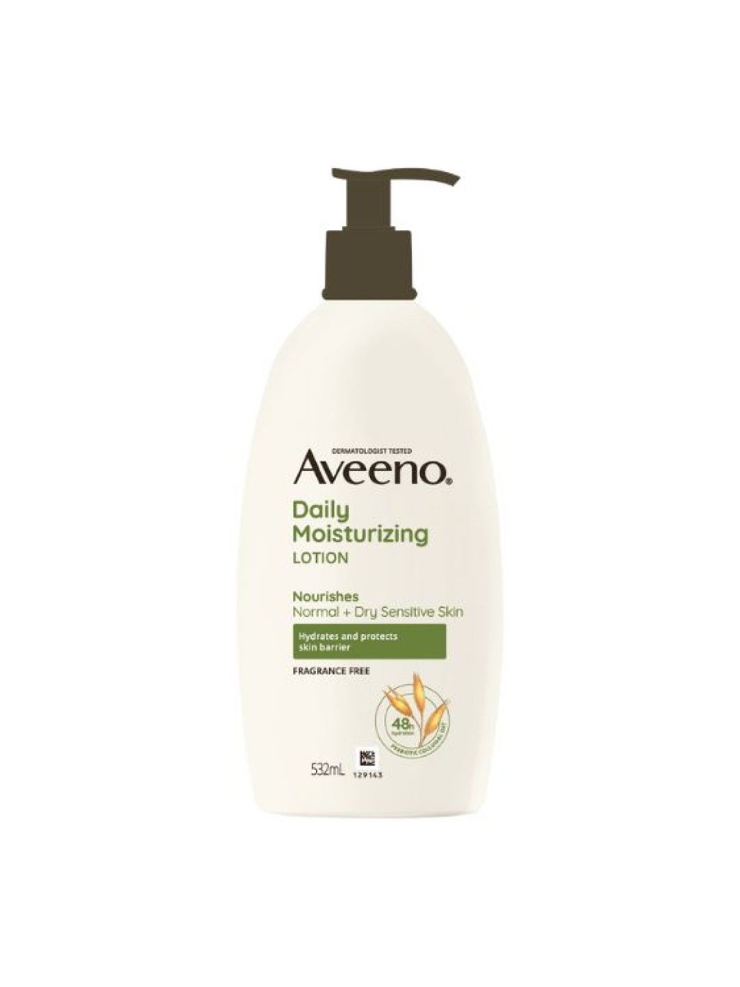 Aveeno Daily Moisturizing Lotion (532ml) (No Color- Image 1)