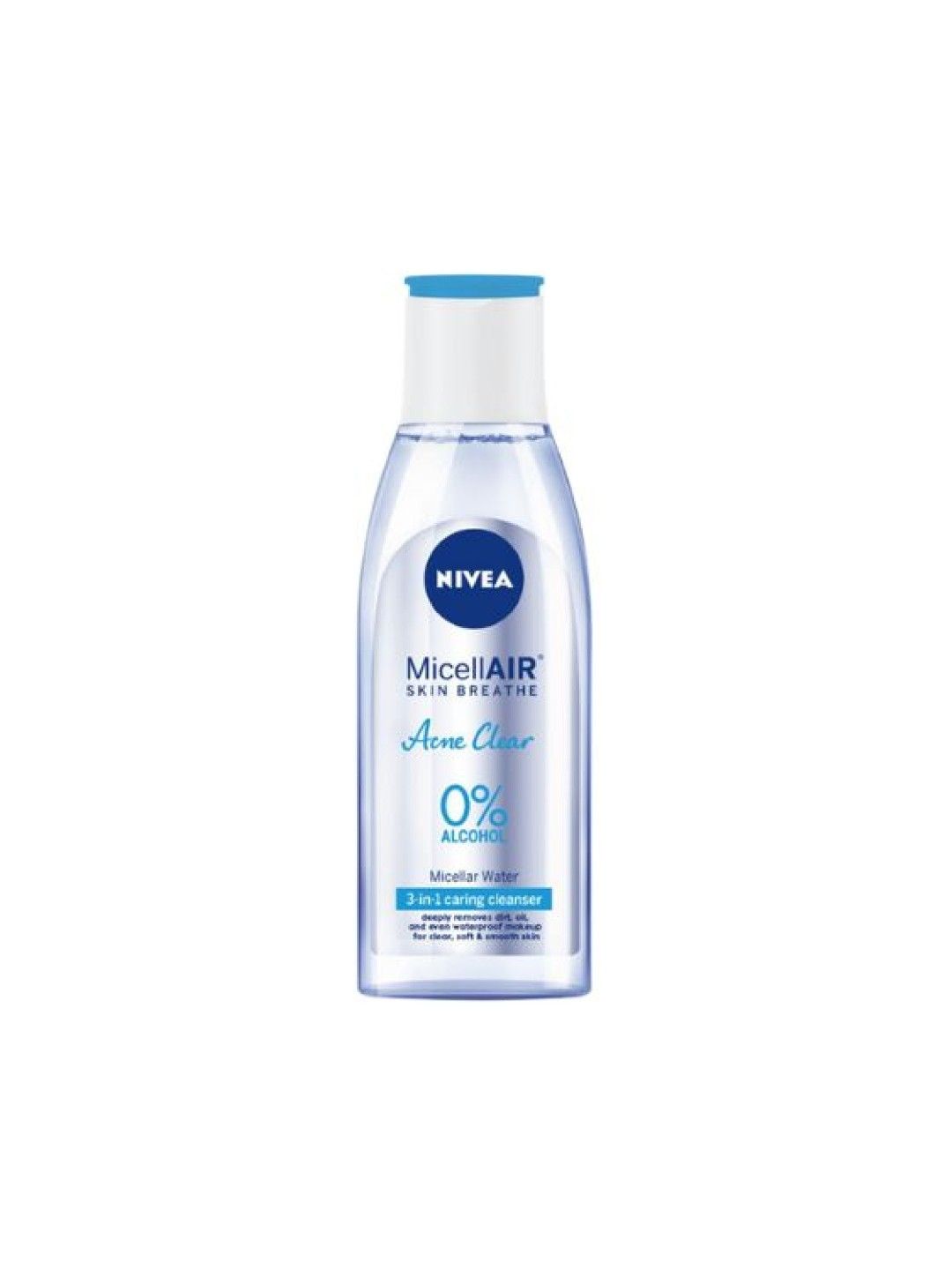 NIVEA Face Cleanser MicellAIR Acne Clear Micellar Water 200ml (No Color- Image 1)