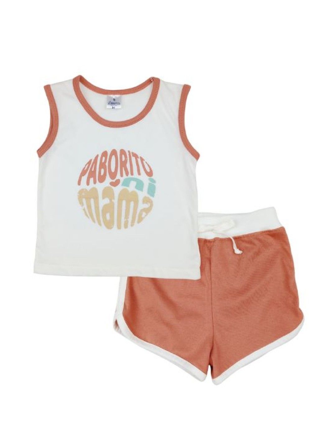 Looms Infant Boys Tank Top and Shorts Set - Makulit Collection (No Color- Image 1)
