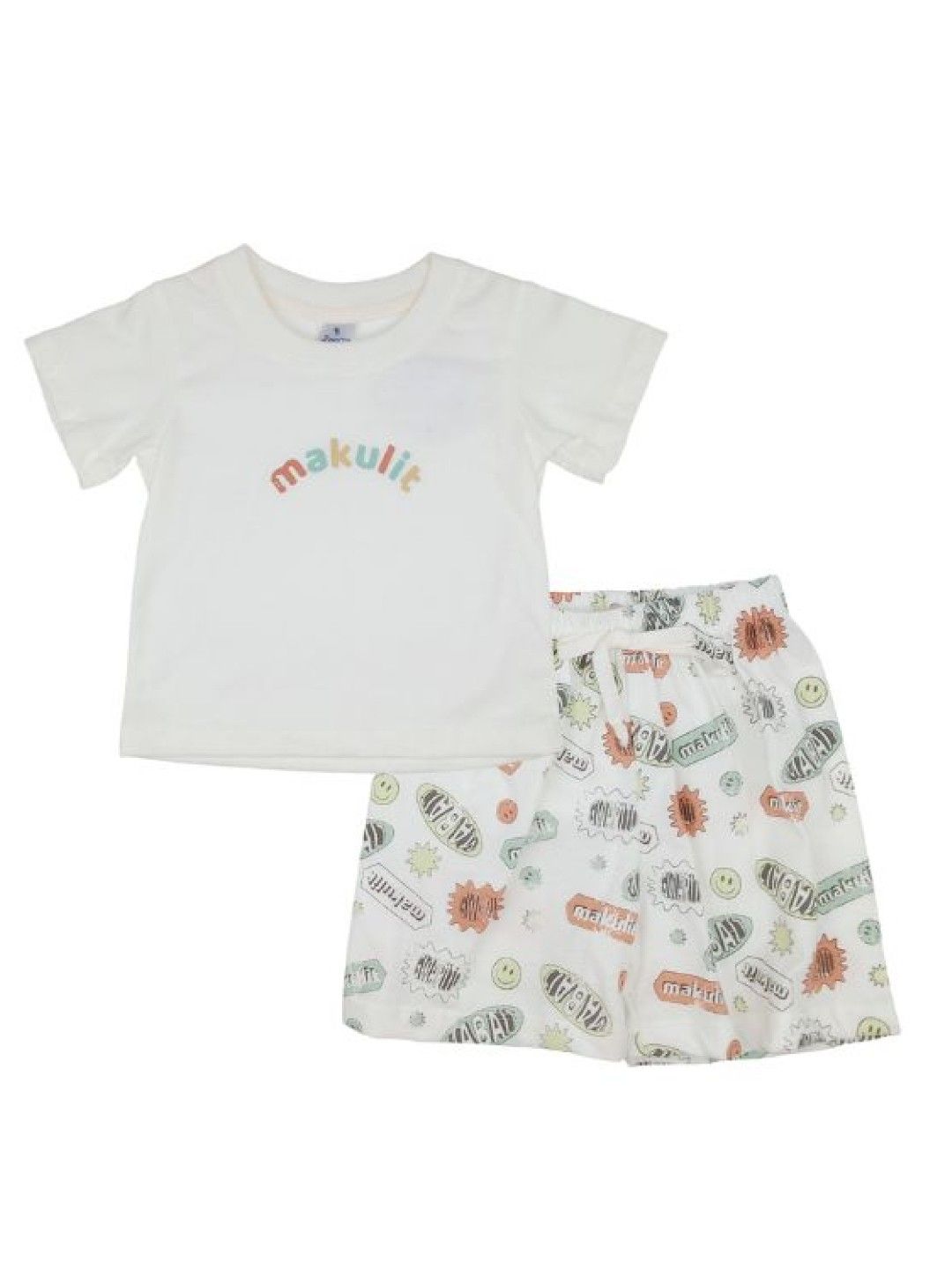 Looms Infant Boys T-Shirt and Shorts Set - Makulit Collection (No Color- Image 1)