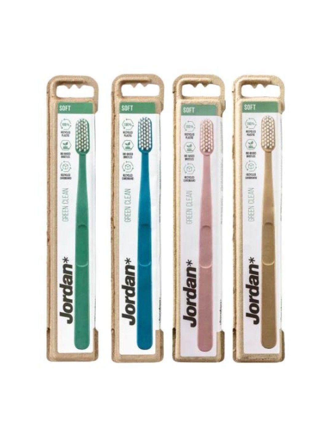 Jordan Green Clean Toothbrush Eco-Friendly 1 pc - Assorted