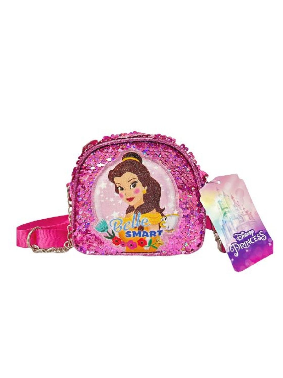 Disney Princess Cute Belle Sequin Sling Bag (No Color- Image 1)