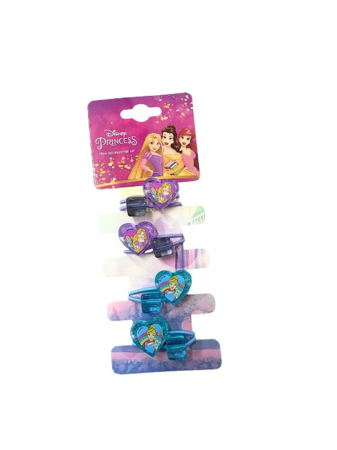 Disney Princess Girls' Pony Tail Hair Tie Set (Belle, Rapunzel & Sleeping Beauty) (No Color- Image 2)