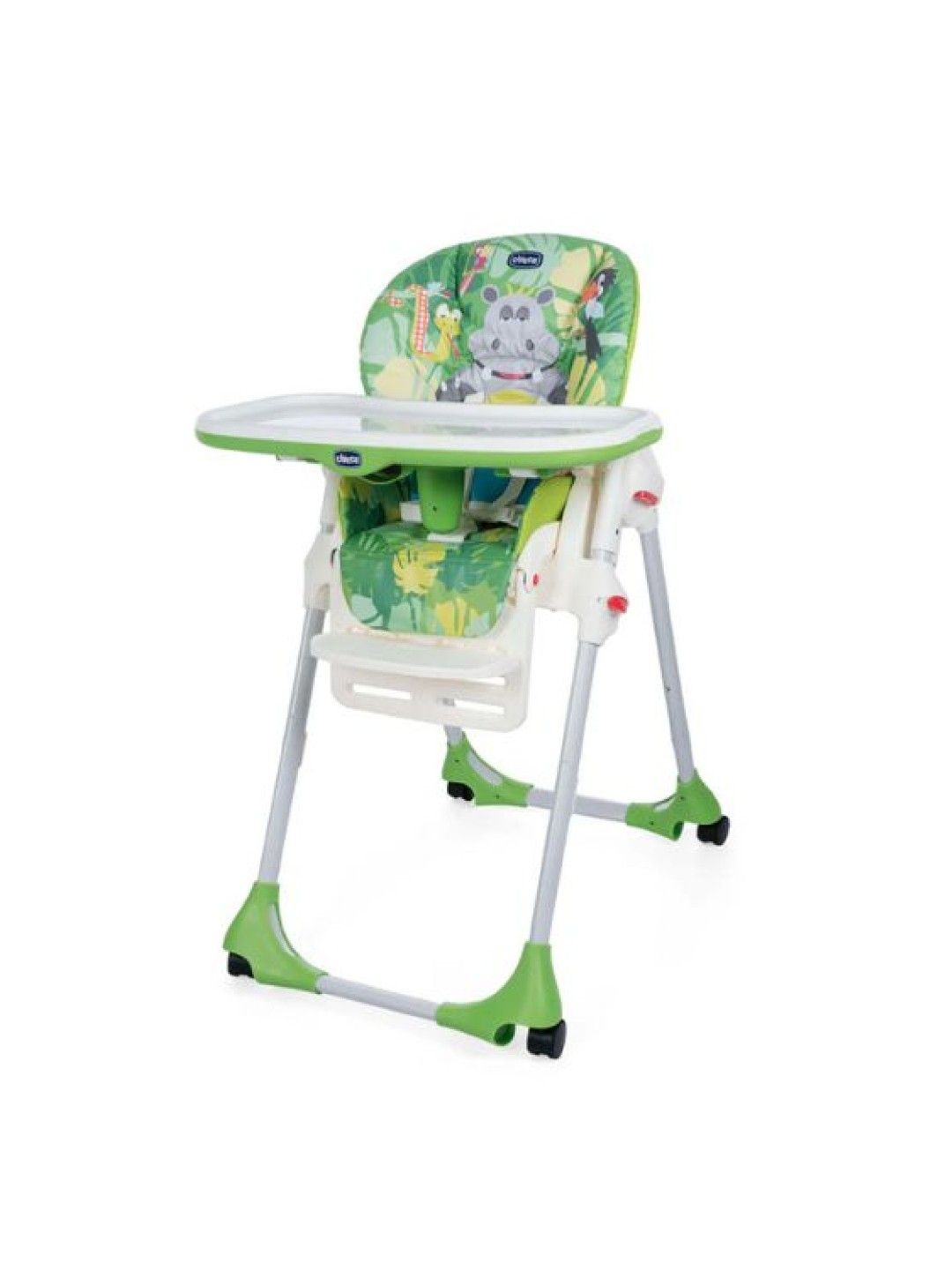 Chicco Polly Easy High Chair (Jungle- Image 1)