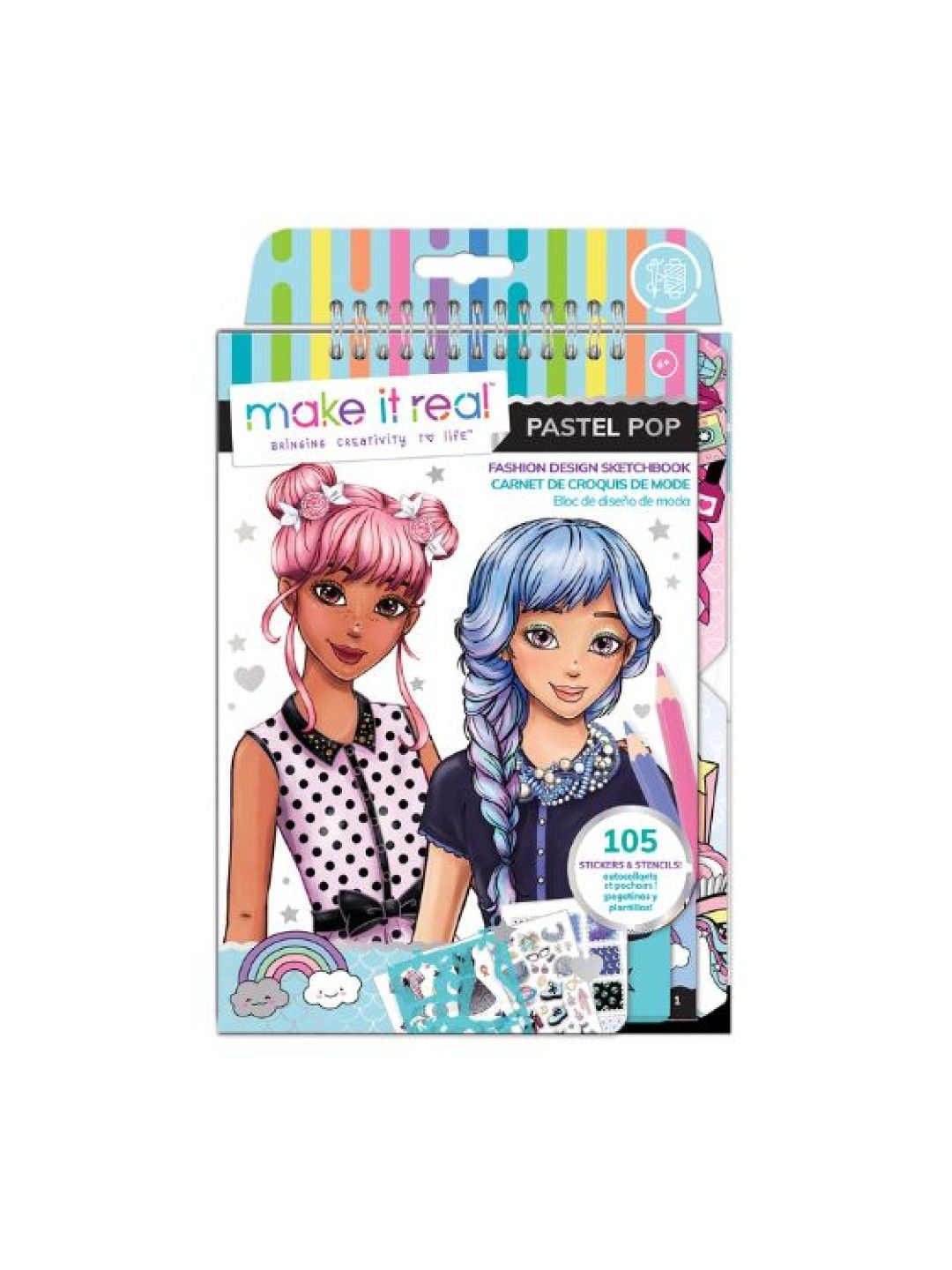 Make It Real Pastel Pop Sketchbook