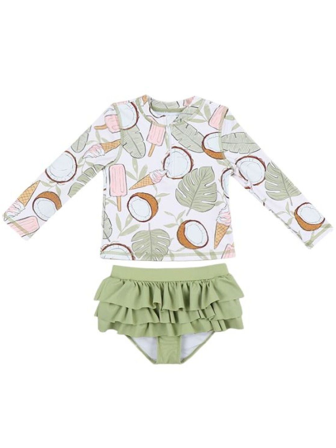 Little Paddler Little Lyla Longsleeves Rashguard for Baby Girl