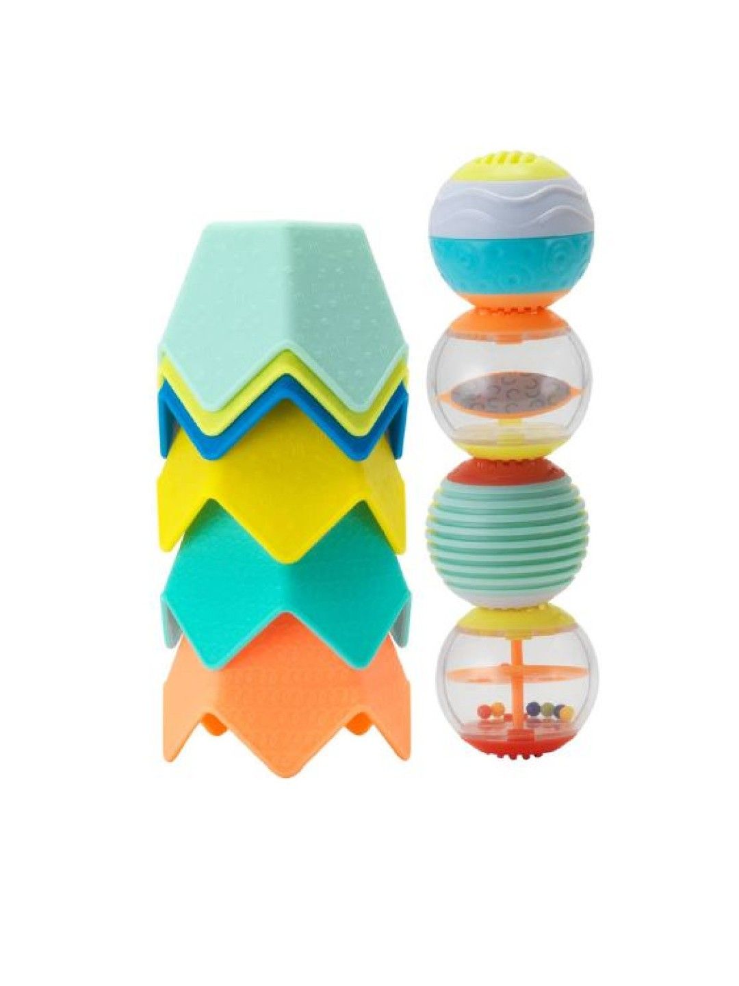 Infantino Sensory Cups & Activity Balls Set (No Color- Image 1)