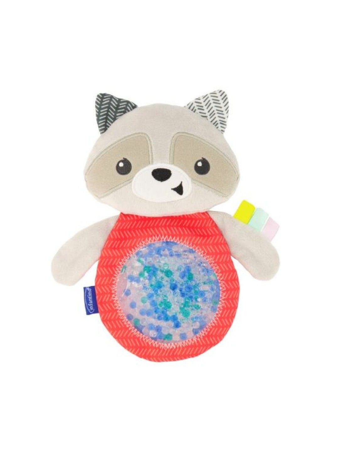 Infantino Seek & Squish Gel-Pouch Pal (Raccoon) (No Color- Image 1)