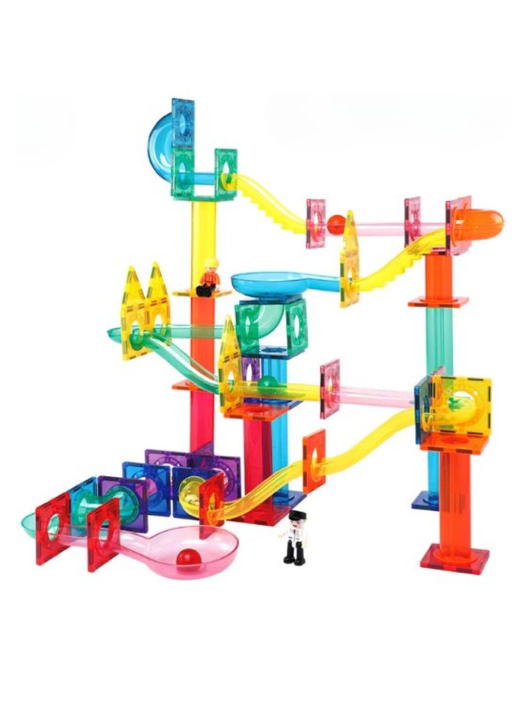 Kebo Magnetic Marble Run (120pcs) (No Color- Image 1)