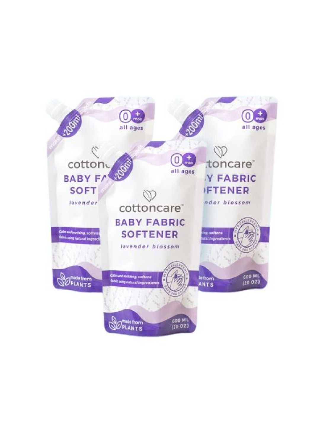 Cotton Central™ Cottoncare™ Calming Lavender Natural Baby Fabric Softener (1800ml)