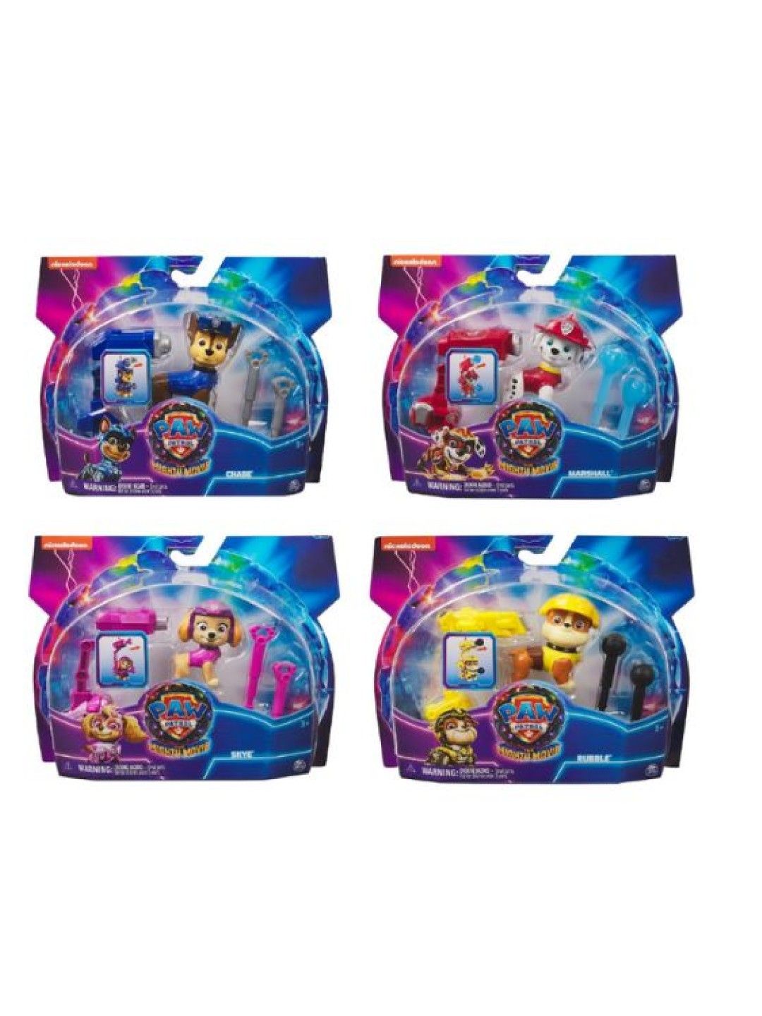 Paw Patrol The Mighty Movie Hero Pups Asst