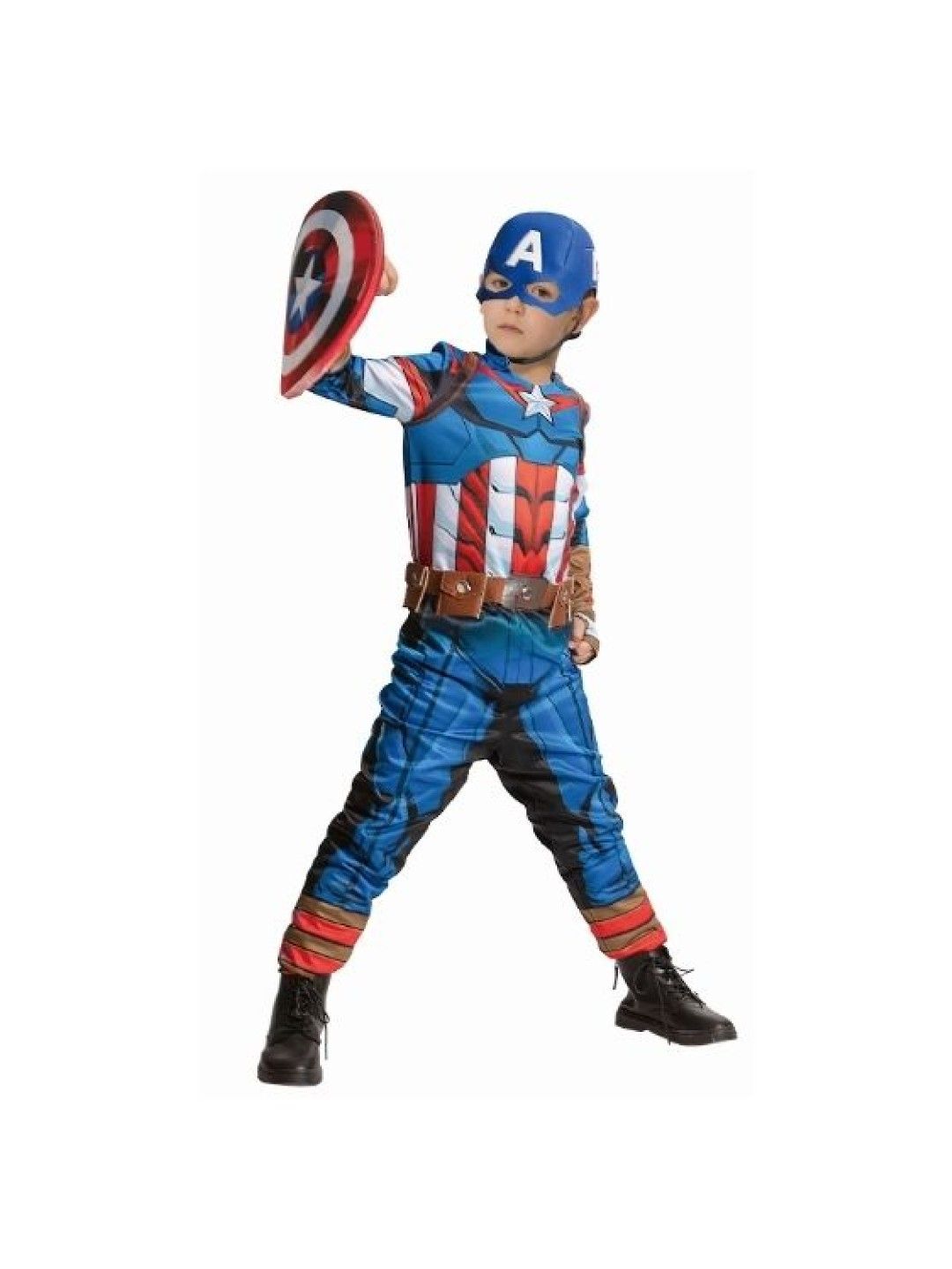 Marvel Avengers Captain America Classic Kids' Costume (No Color- Image 1)