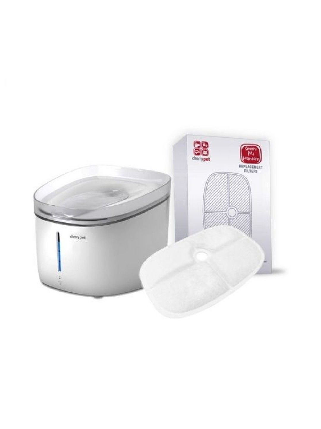 Cherry Smart Pet Fountain Replacement Filters (No Color- Image 3)