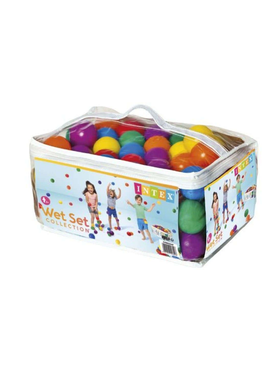 Intoyz Small Fun Ballz™ (Ball-100pcs) with Carry Bag