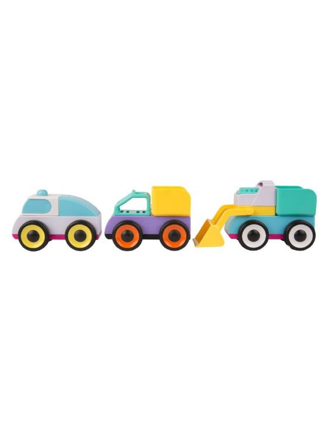 Playgro Build And Drive Mix N Match Vehicles (3pack)