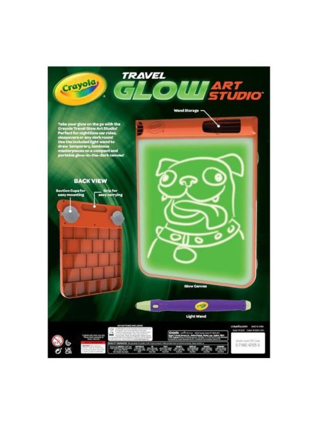 Crayola Travel Glow Art Studio (No Color- Image 1)