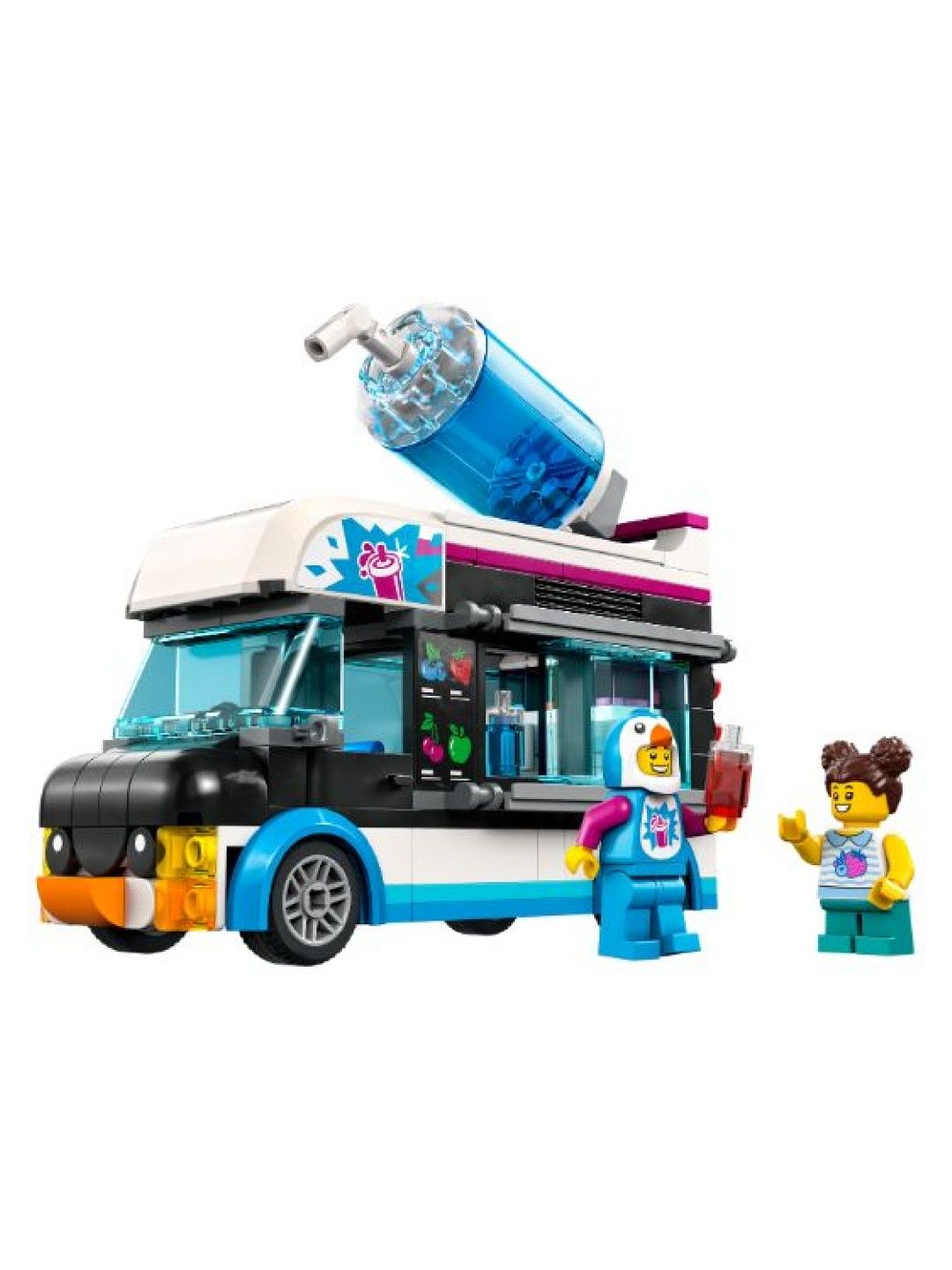 Lego City 60384 Penguin Slushy Van Building Blocks (194pcs)