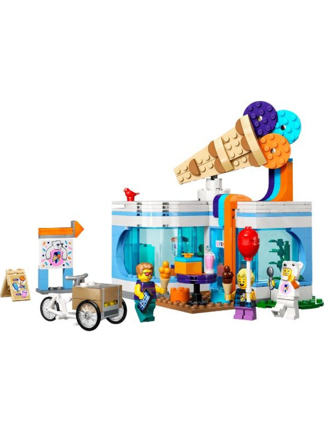 Lego City 60363 Ice-Cream Shop Building Blocks (296pcs)