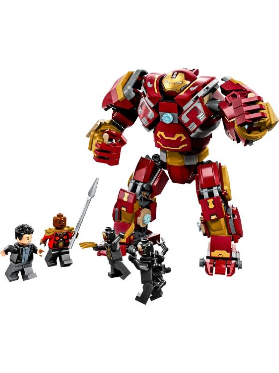 Lego Super Heroes 76247 The Hulkbuster: The Battle of Wakanda Building Blocks(385pcs)