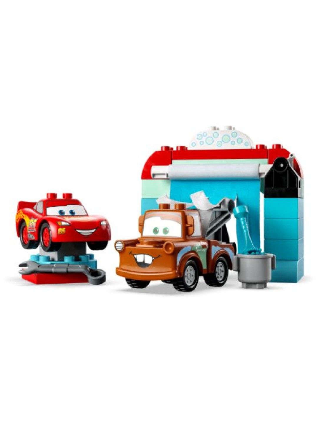 Lego DUPLO 10996 Lightning McQueen & Mater's Car Wash Fun Building Blocks (29pcs)