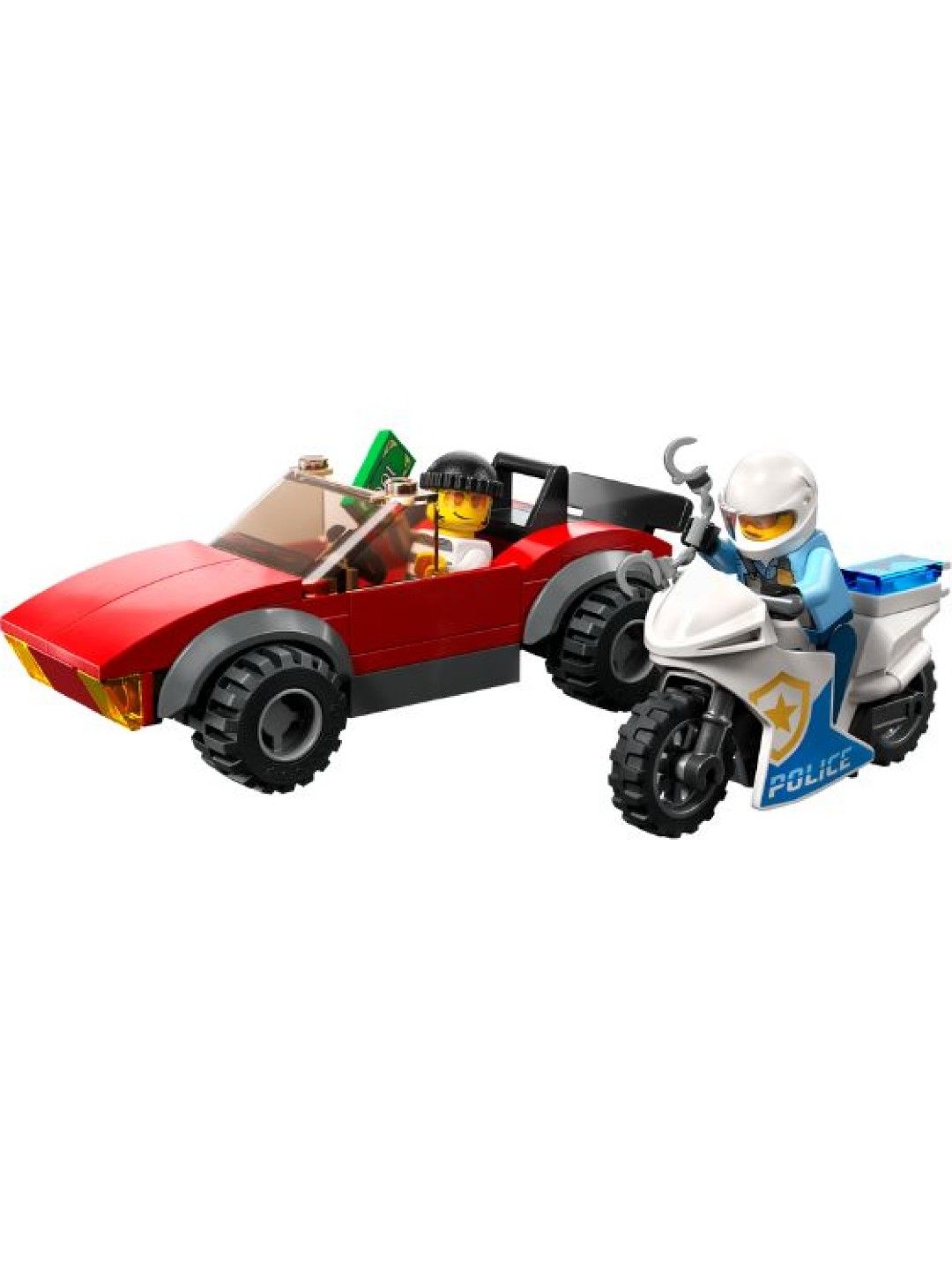 Lego City 60392 Police Bike Car Chase Building Blocks (59pcs) (No Color- Image 1)