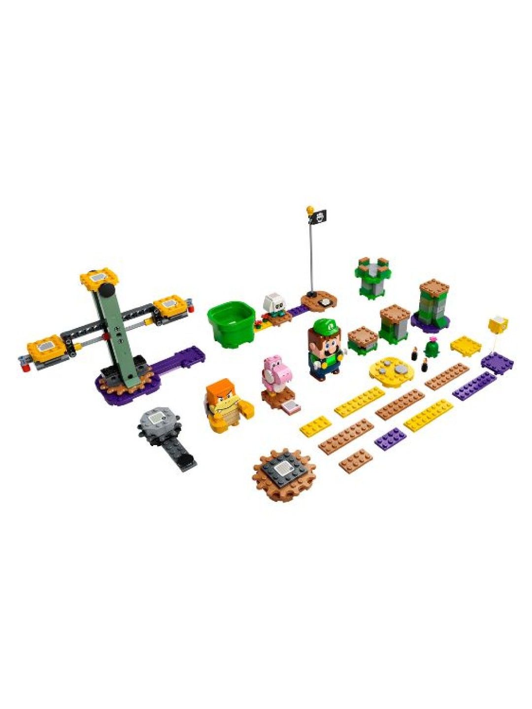 Lego Super Mario 71387 Adventures with Luigi Starter Course Building Blocks (280pcs) (No Color- Image 1)