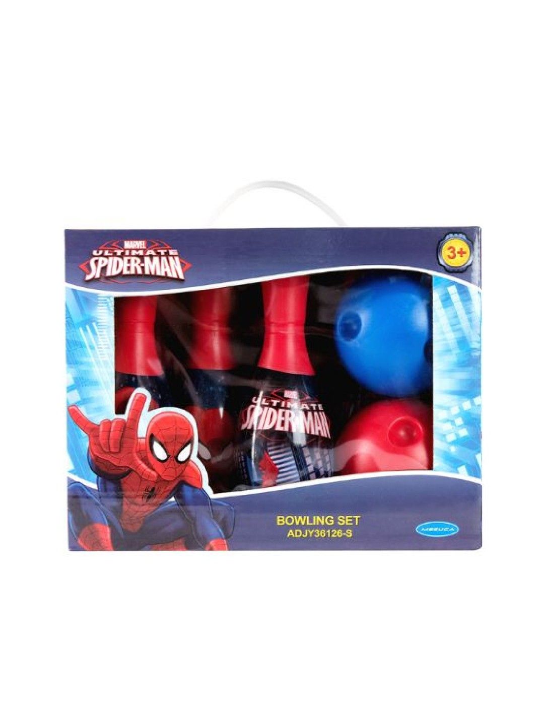 Disney Spiderman Pins & Strikes Bowling Set