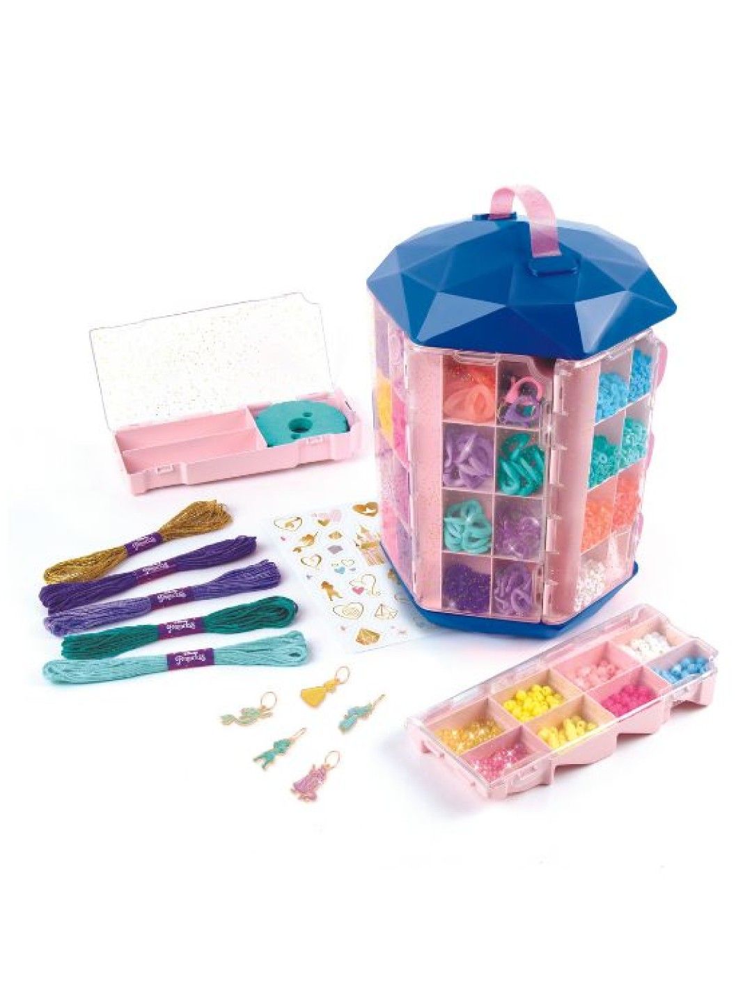 Make It Real Disney Princess 5 in 1 Activity Tower (No Color- Image 1)