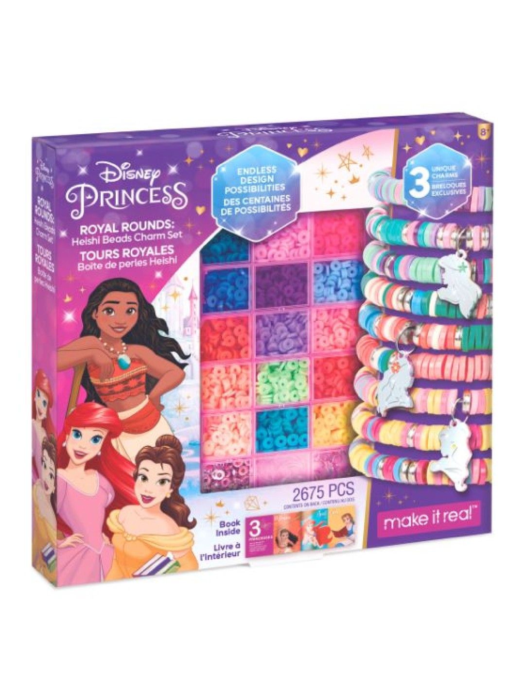 Make It Real Disney Princess Moana Royal Rounds Heishi (No Color- Image 1)