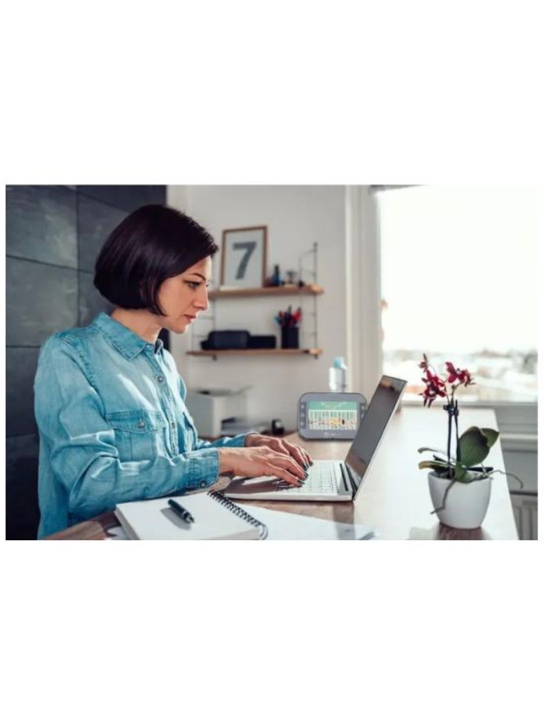 Timeflys Himars S350H Baby Video Monitor (White- Image 3)