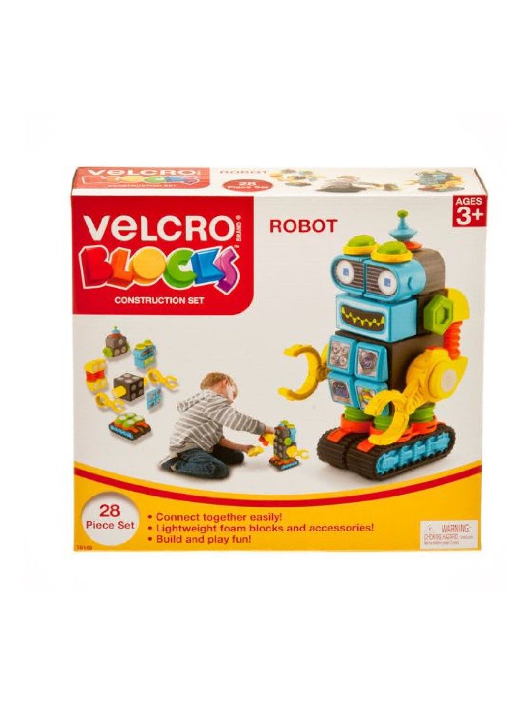 Velcro [Buy 2 Take 1] Soft Blocks Robot Construction Set