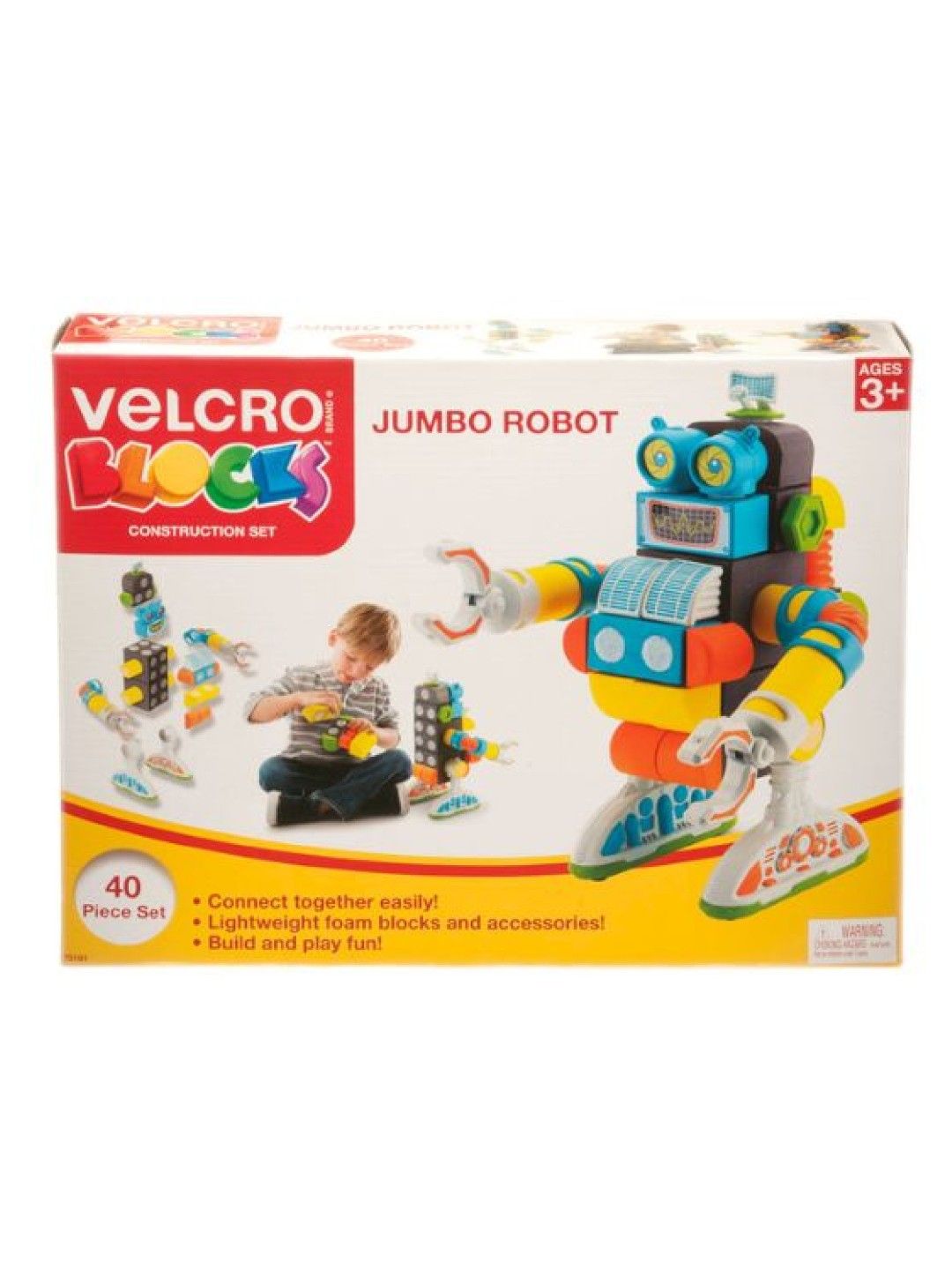 Velcro [Buy 2 Take 1] Soft Blocks Jumbo Robot Construction Set