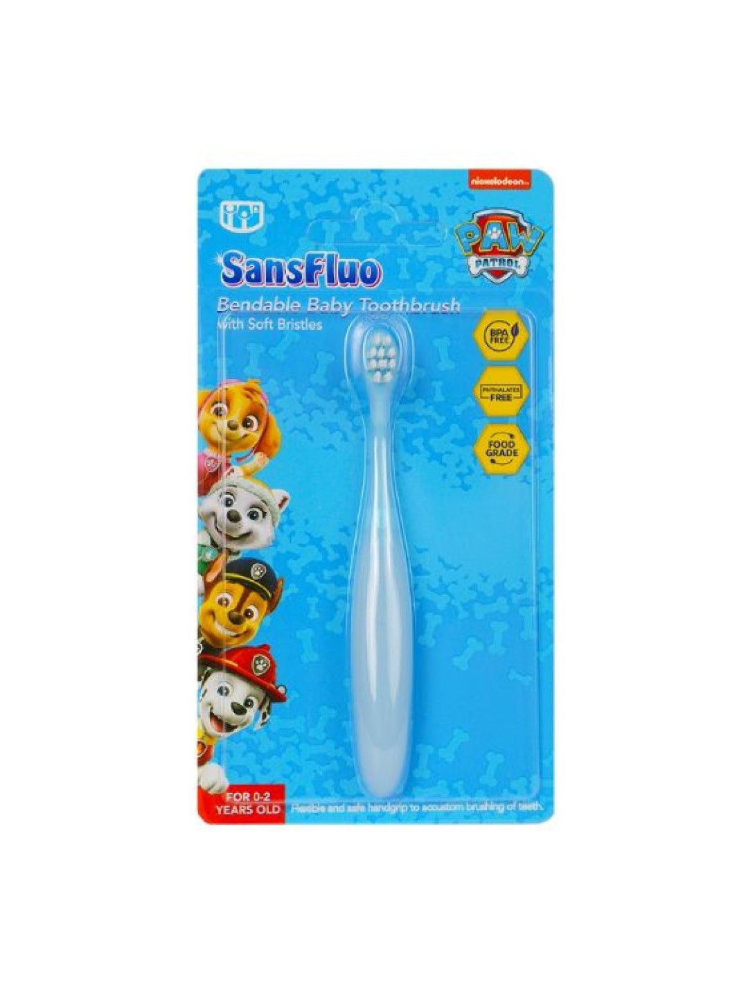 SansFluo Bendable Baby Toothbrush