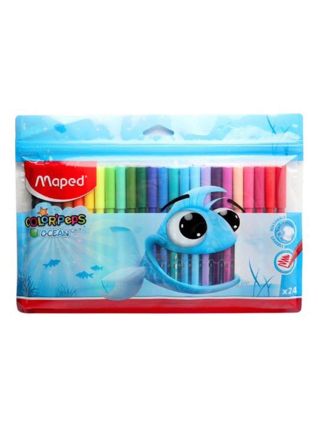 Maped ColorPeps Ocean Felt Pens Pulse (24 Colors)