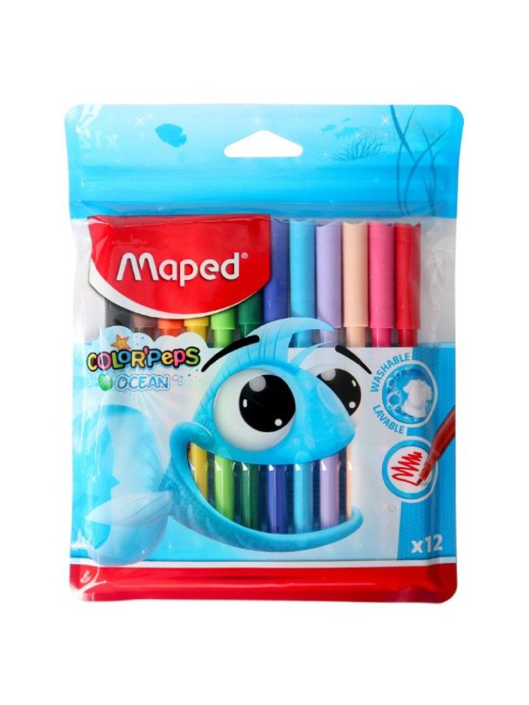 Maped ColorPeps Ocean Felt Pens Pulse (12 Colors) (No Color- Image 1)