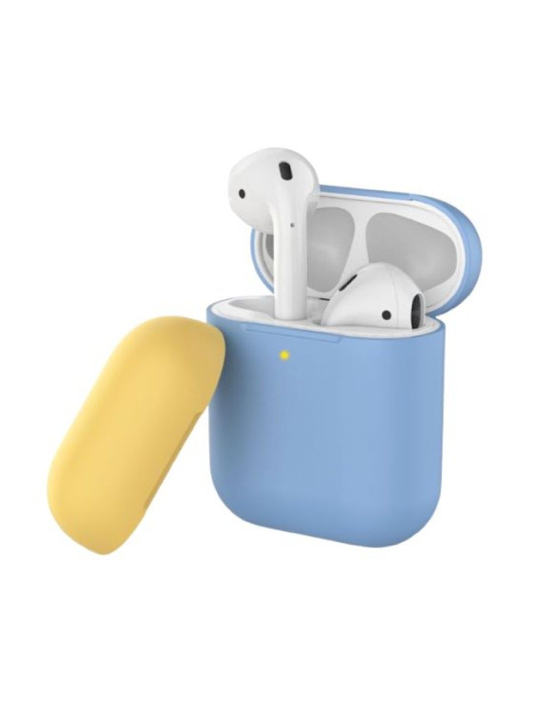 Promate SILICASE Dual-Toned Multi-Design Protective Case for Airpods