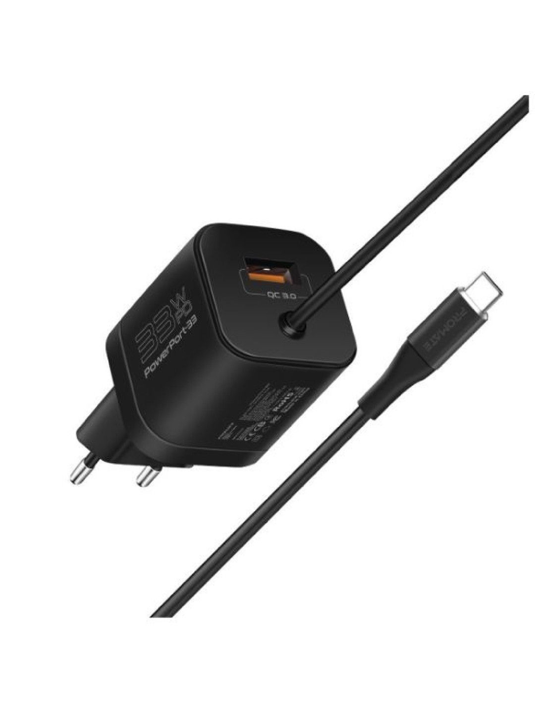 Promate POWERPORT 33W Super Speed Wall Charger