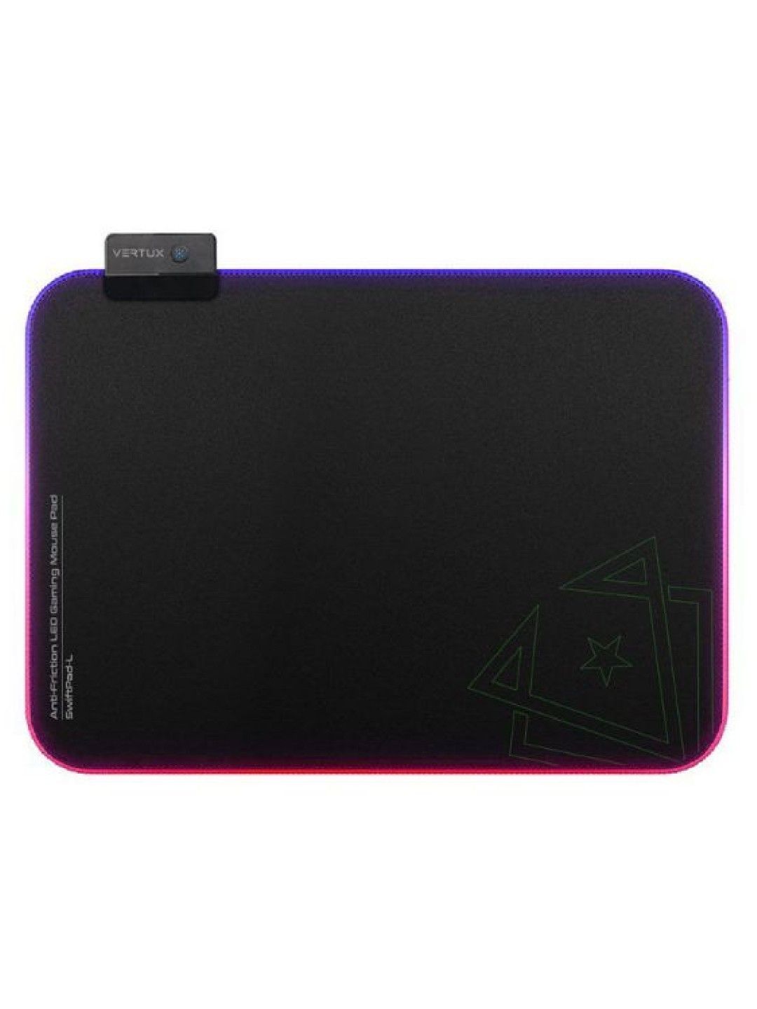 Vertux SWIFTPAD Smooth Scrolling RGB LED Gaming Mouse Pad