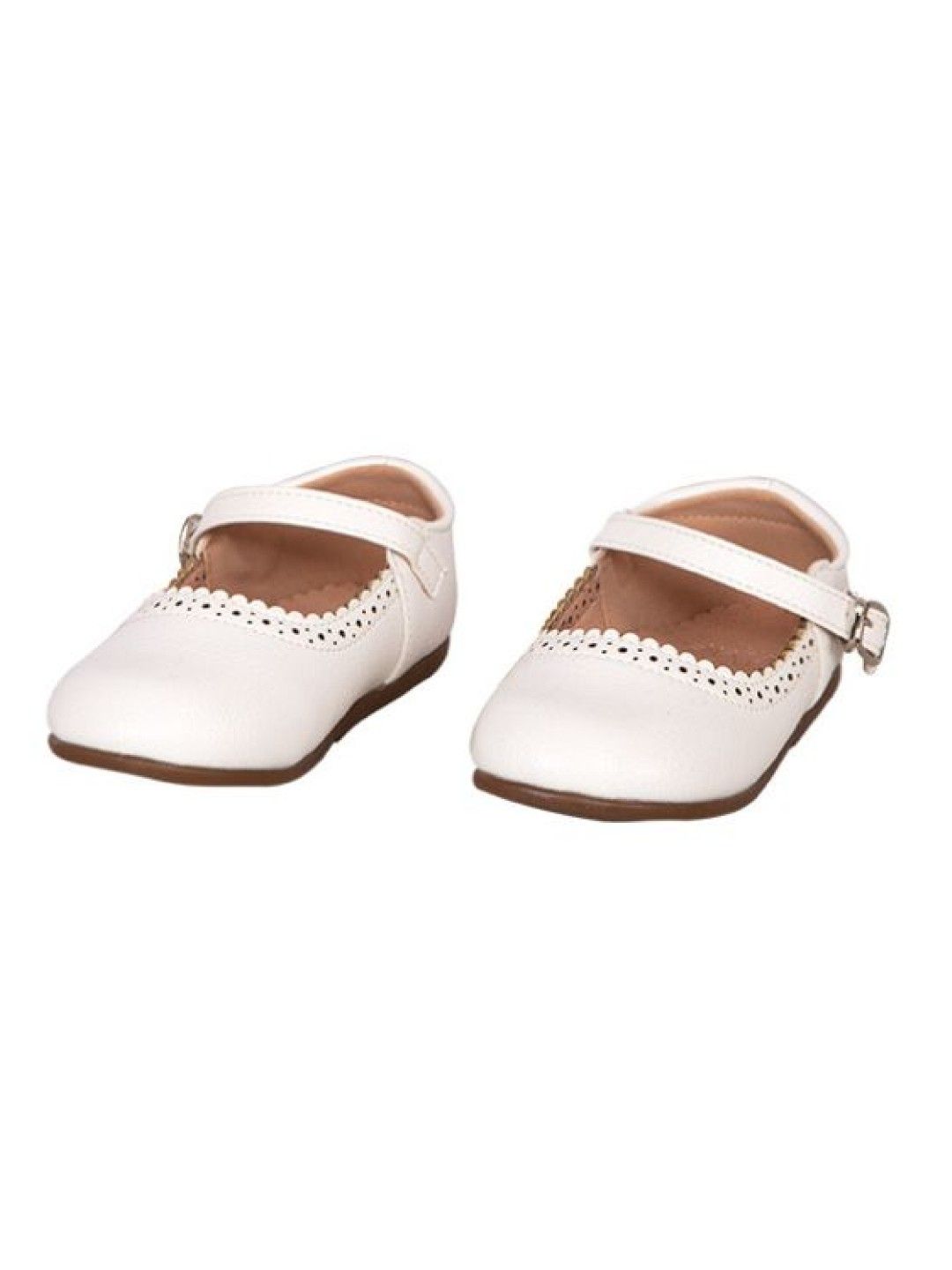 Meet My Feet Ayla Flats (White- Image 2)