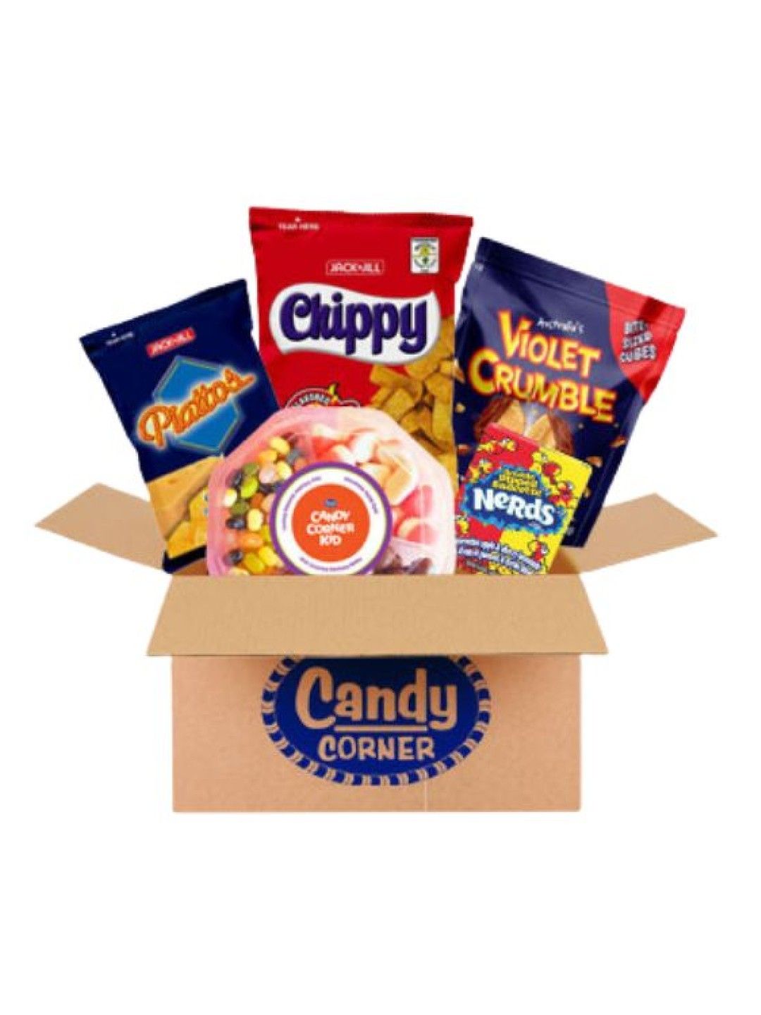 Candy Corner Snack Box