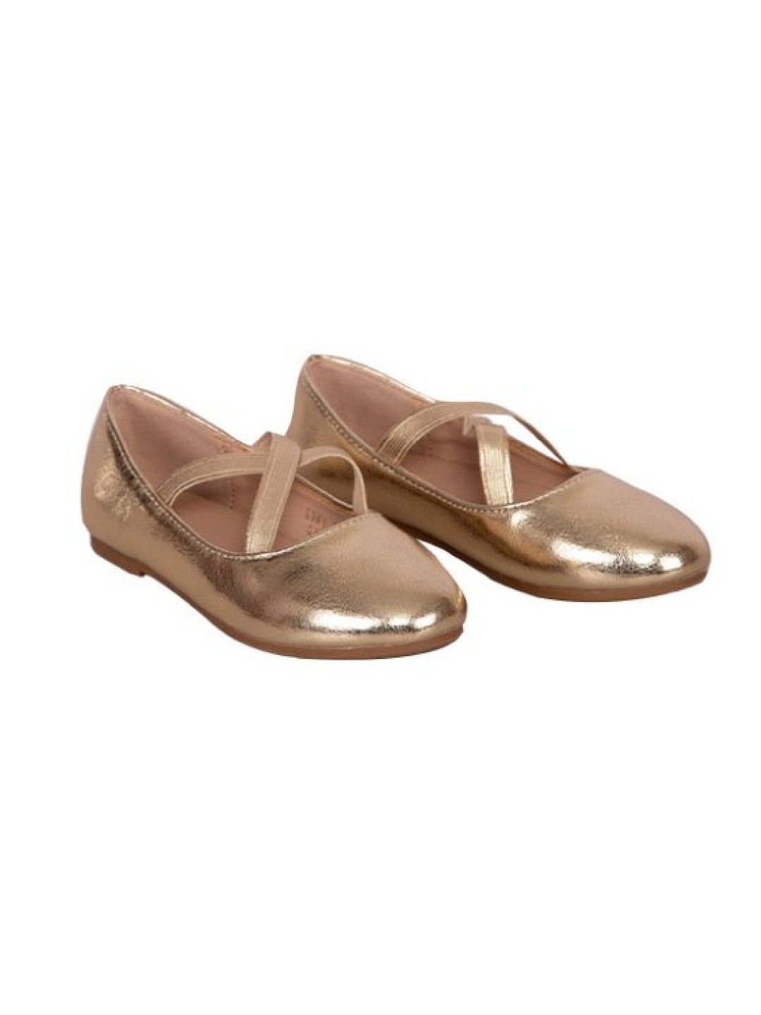 Meet My Feet Luna Ballet Flats (Gold- Image 1)