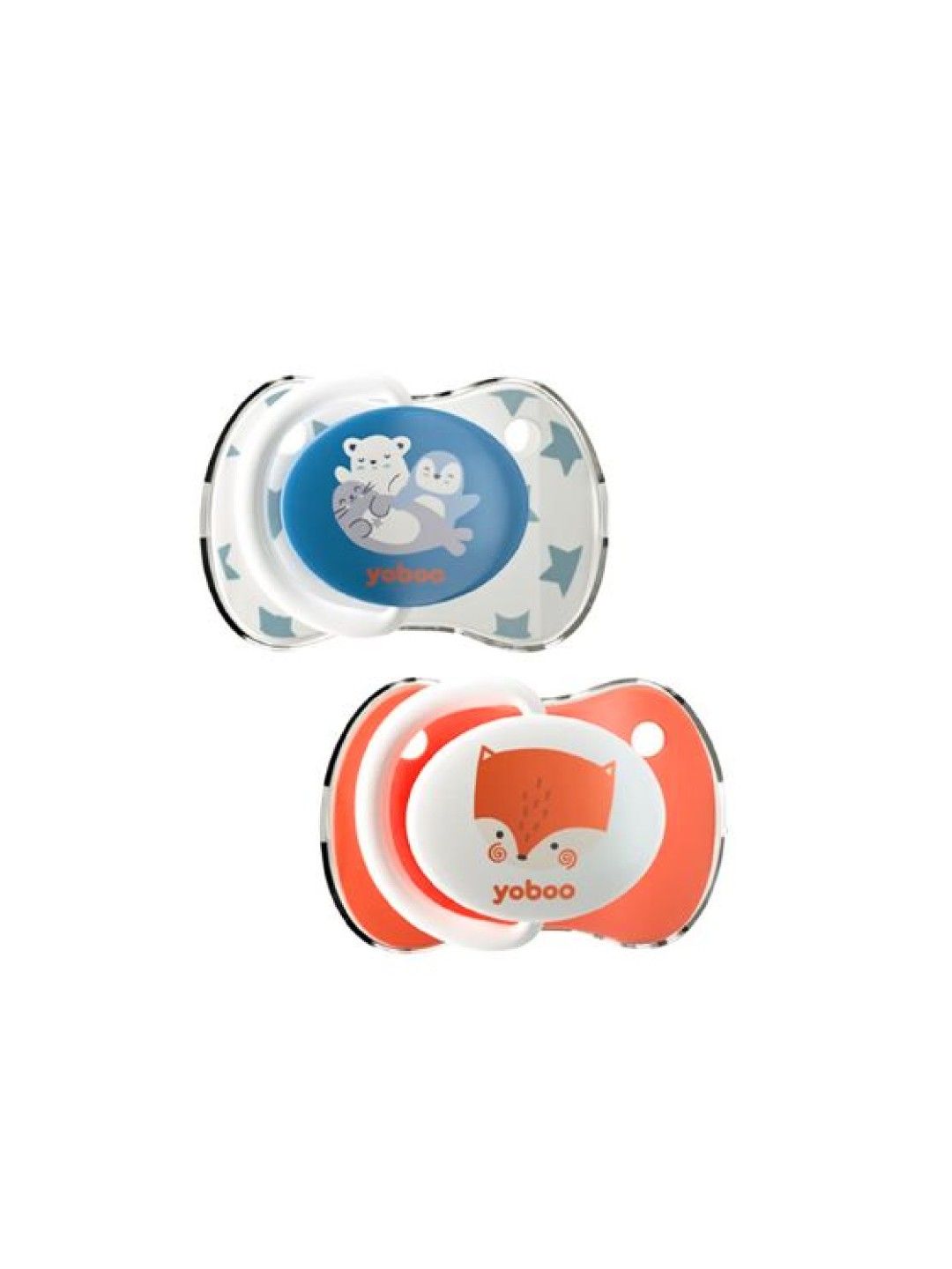 Yoboo Soft Medium Pacifier 2-Pack (No Color- Image 1)