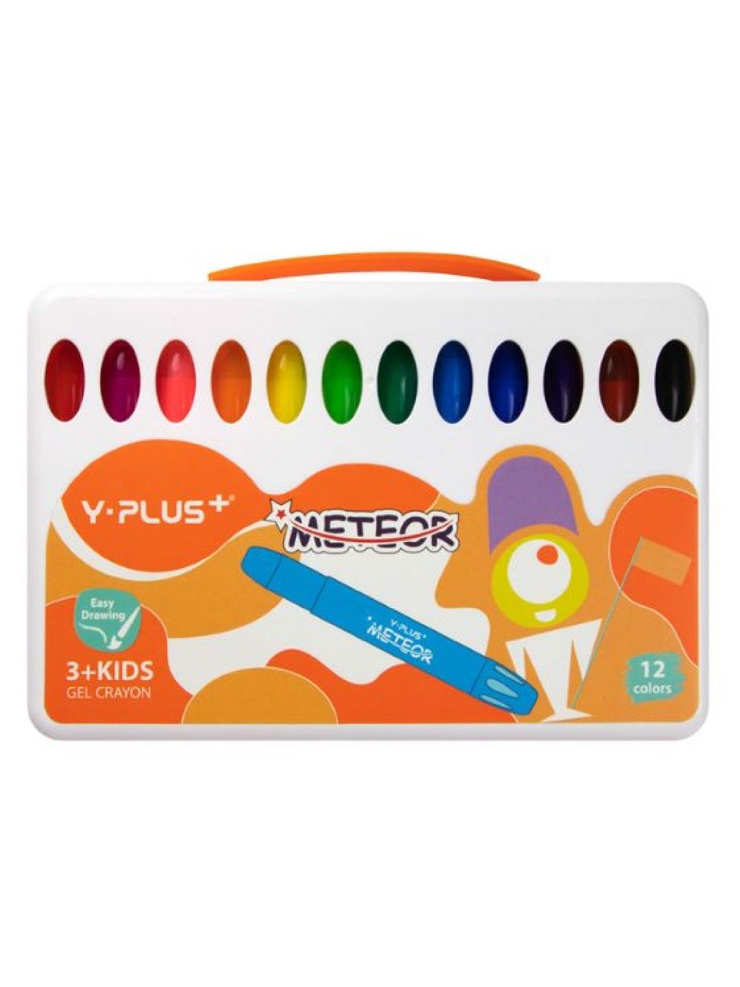 Y-PLUS+ Meteor Crayons (12 Colors) (No Color- Image 1)