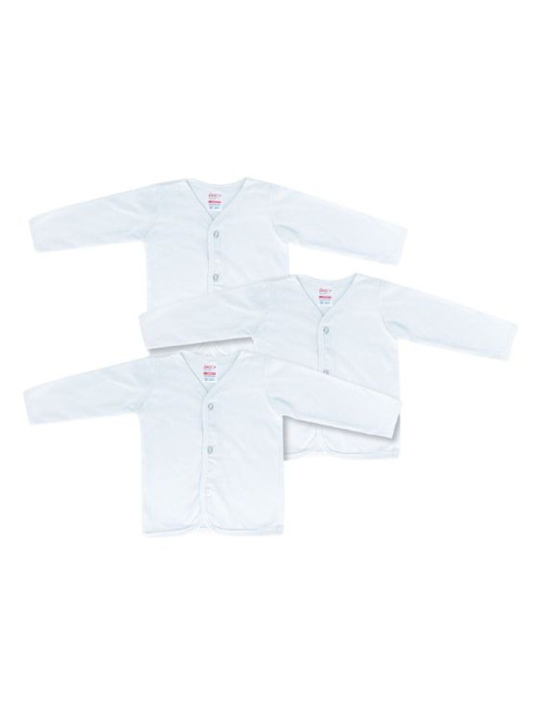 Stork Baby Wear Longsleeve Front Button (3pcs)