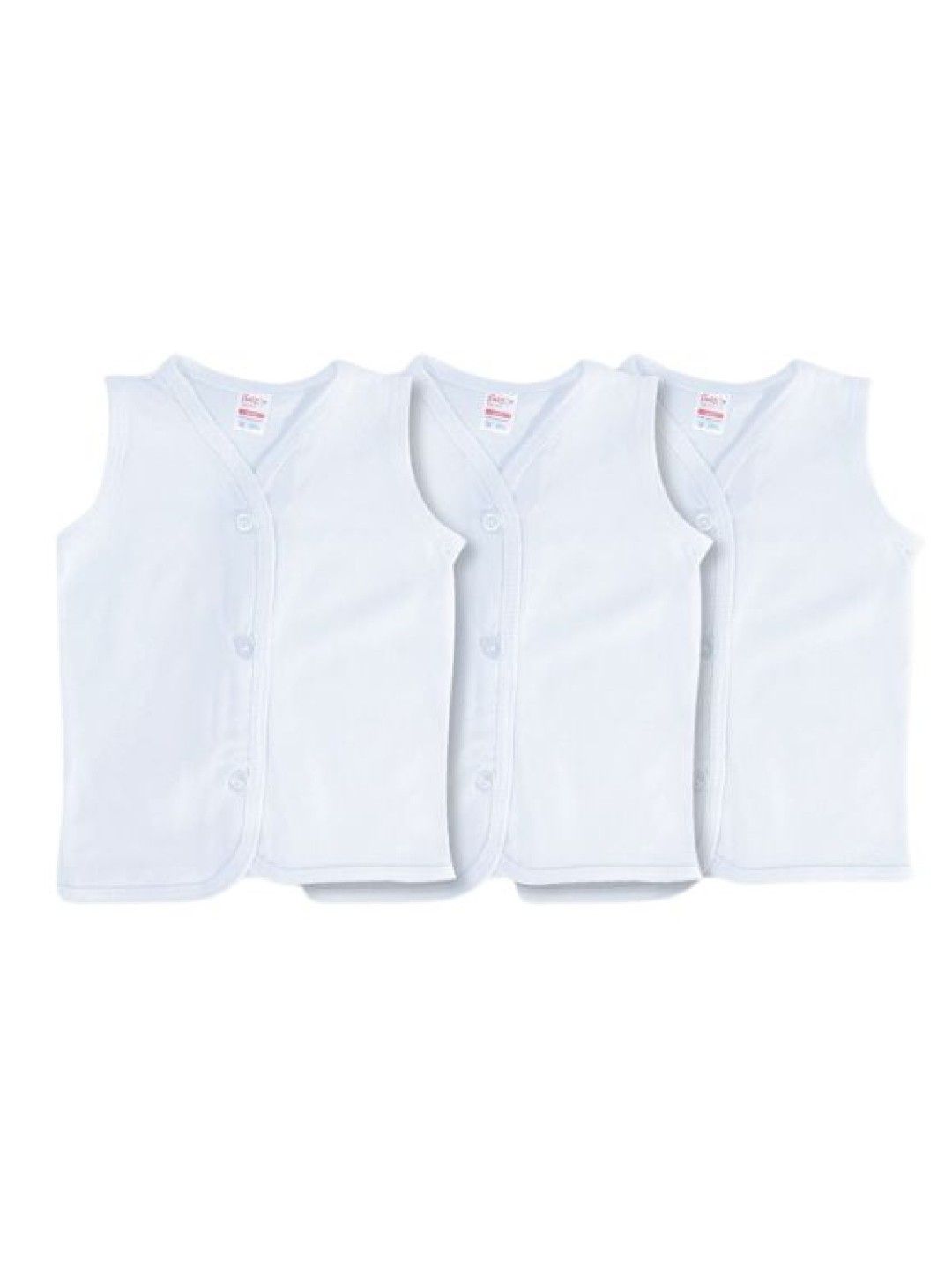 Stork Baby Wear Sleeveless Front Button (3pcs)