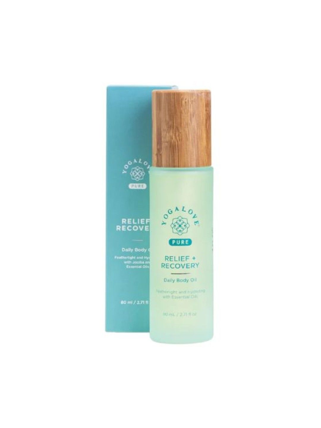 YogaLove Daily Body Oil Relief + Recovery (80ml) (No Color- Image 1)